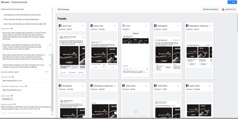FACEBOOK ADS: *NEW* Ad Preview Panel