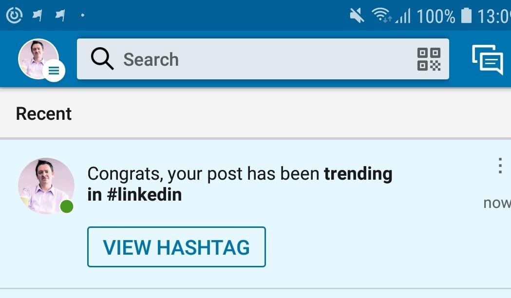 Trending in #linkedin