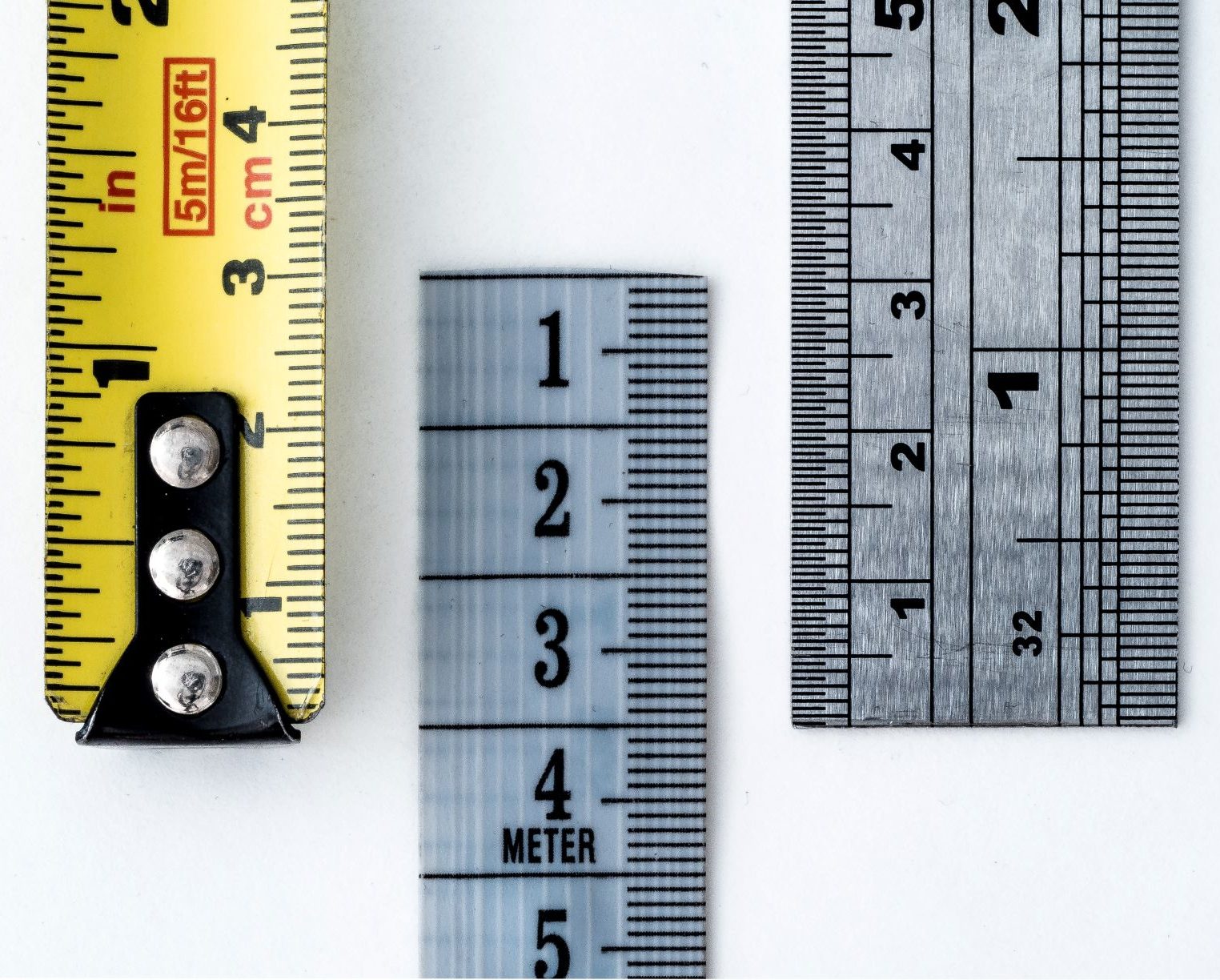 Rulers and tape measures
