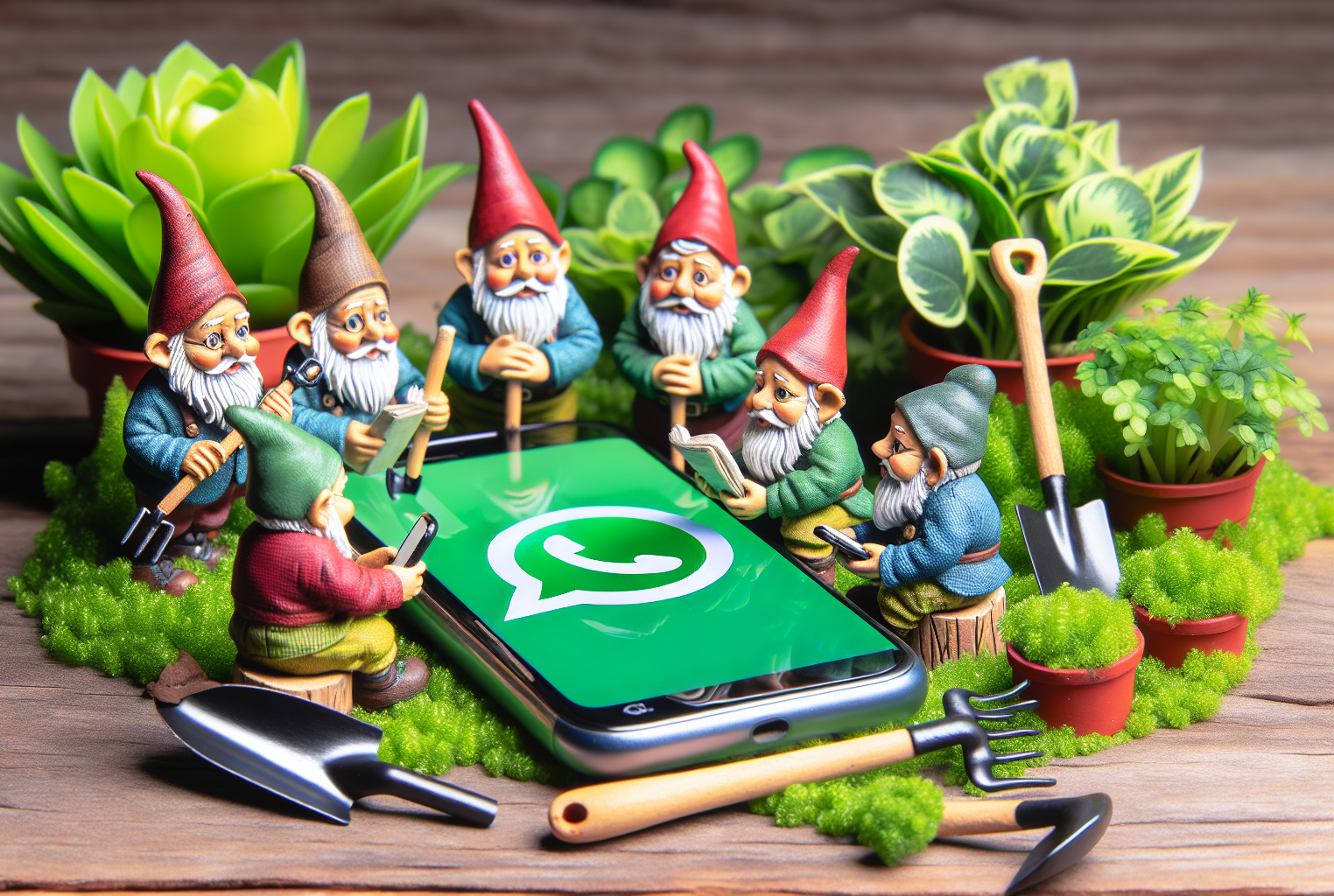 WhatsApp gnomes