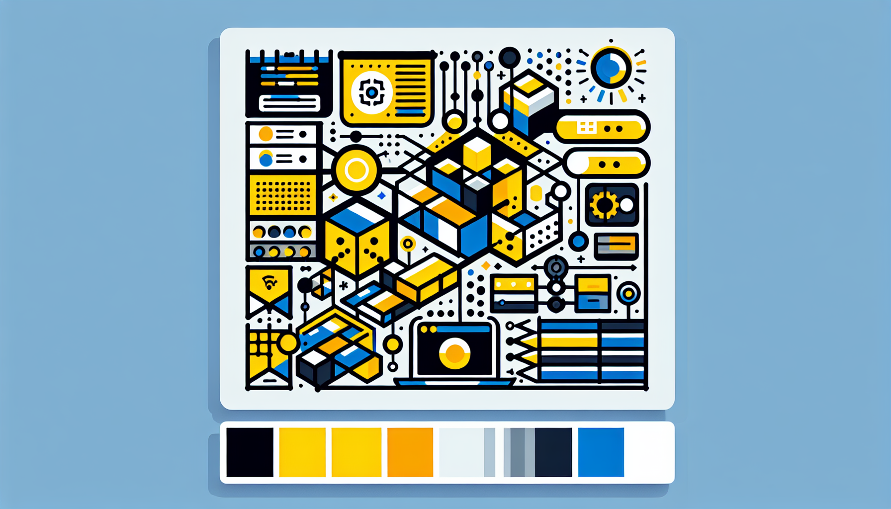 Microservices architecture illustration