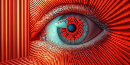 Abstract eye image