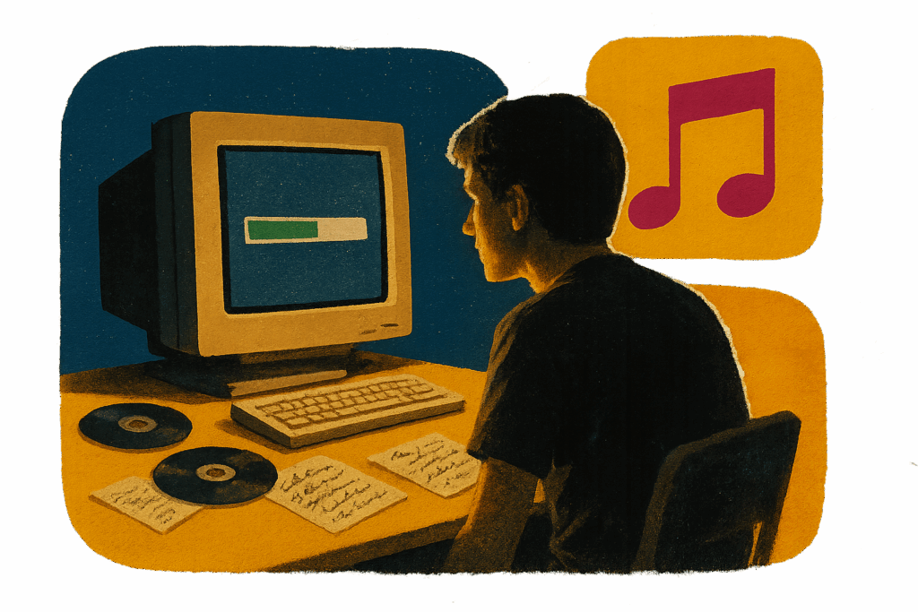 Waiting for the download