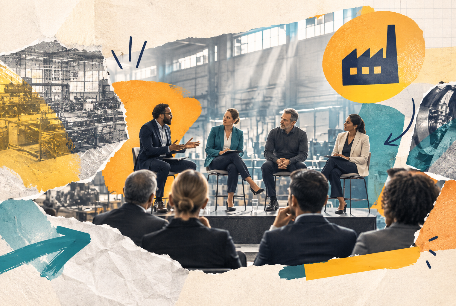 panel discussion illustration